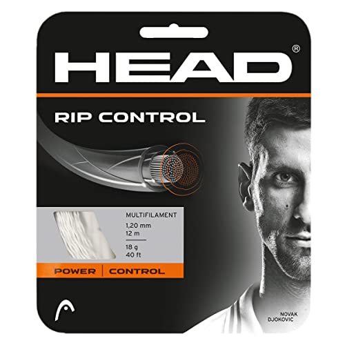 HEAD Unisex-Erwachsene RIP Control Set Tennis-Saite, White, 17 HEAD Unisex-Erwachsene RIP Control Set Tennis-Saite, White, 17 von HEAD