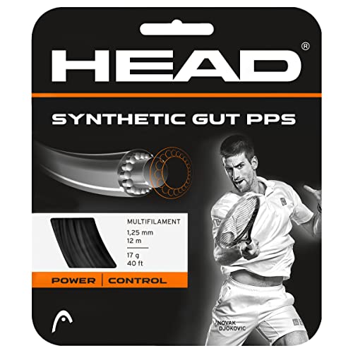 HEAD Unisex – Erwachsene Synthetic Gut PPS Set Tennis-Saite, black, 15L HEAD Unisex – Erwachsene Synthetic Gut PPS Set Tennis-Saite, black, 15L von HEAD