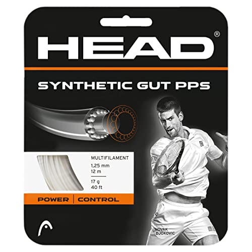 HEAD Unisex-Erwachsene Synthetic Gut PPS Set Tennis-Saite, weiß, 18 HEAD Unisex-Erwachsene Synthetic Gut PPS Set Tennis-Saite, weiß, 18 von HEAD