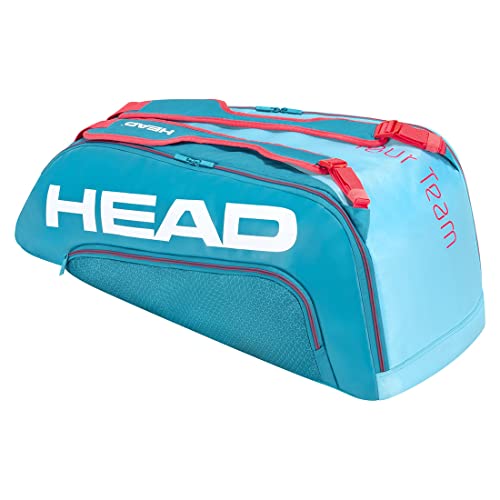 HEAD Unisex-Erwachsene Tour Team 9R Supercombi Tennistasche, blau/pink von HEAD