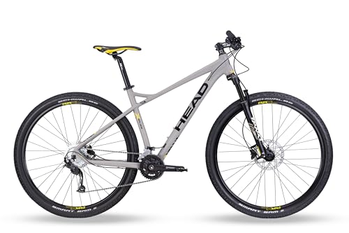 HEAD Unisex – Erwachsene X-Rubi 1.0 Mountainbike, matt grau/gelb, 56 HEAD Unisex – Erwachsene X-Rubi 1.0 Mountainbike, matt grau/gelb, 56 von HEAD