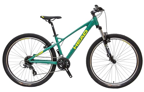 HEAD Unisex Jugend Ridott 1.0 26 Kinder-Mountainbike, grün/gelb, 36 HEAD Unisex Jugend Ridott 1.0 26 Kinder-Mountainbike, grün/gelb, 36 von HEAD