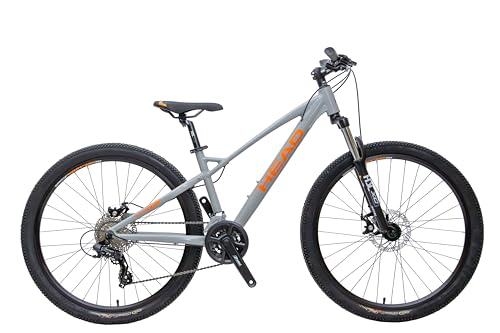 HEAD Unisex Jugend Ridott 2.0 26 Kinder-Mountainbike, matt schwarz/orange, 36 HEAD Unisex Jugend Ridott 2.0 26 Kinder-Mountainbike, matt schwarz/orange, 36 von HEAD
