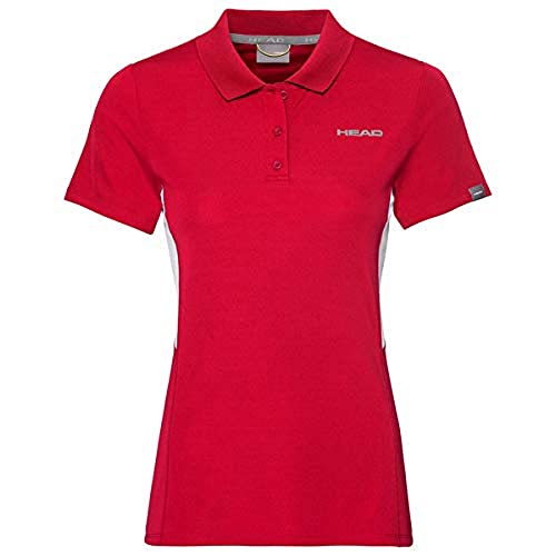 HEAD Unisex Kinder CLUB Tech Polo Shirt G, Rot, M EU HEAD Unisex Kinder CLUB Tech Polo Shirt G, Rot, M EU von HEAD