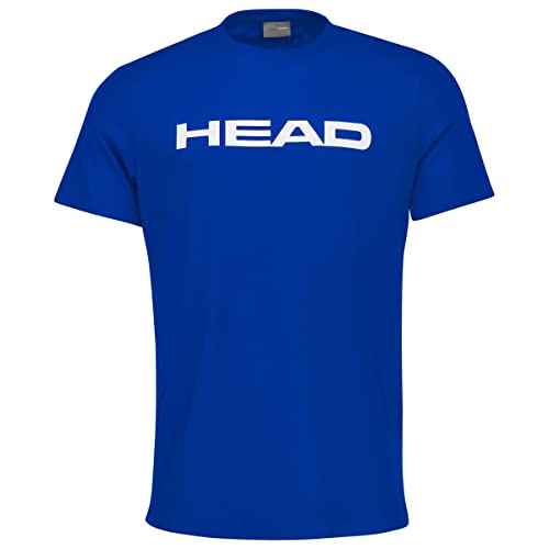 HEAD Unisex-Youth Club Basic Kinder, Blau, 116 T-Shirt, Blau, 116 EU von HEAD