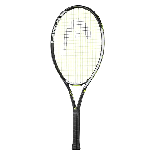 HEAD Unisex-Youth Speed 25 Tennisschläger, Schwarz/Weiß, 8-10 Jahre HEAD Unisex-Youth Speed 25 Tennisschläger, Schwarz/Weiß, 8-10 Jahre von HEAD
