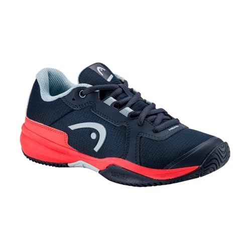 HEAD Unisex-Youth Sprint 3.5 Junior Tennisschuh, Blueberry/Coral, 32 von HEAD