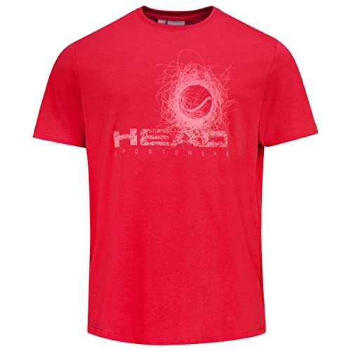 HEAD VISION T-Shirt Kinder, rot, 152 von HEAD