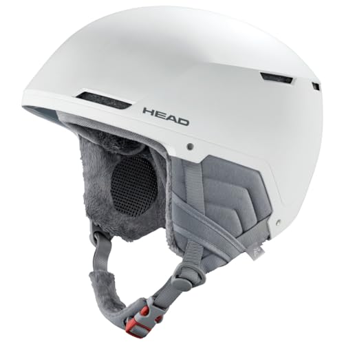 HEAD COMPACT Evo Women Ski- und Snowboardhelm, Weiß, M/L von HEAD
