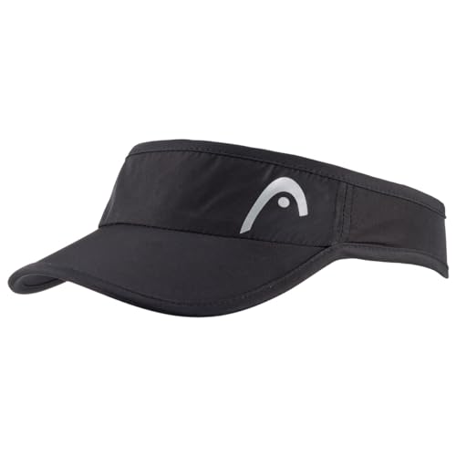 HEAD Damen Pro Player Womens Visor, Schwarz, Einheitsgröße EU HEAD Damen Pro Player Womens Visor, Schwarz, Einheitsgröße EU von HEAD