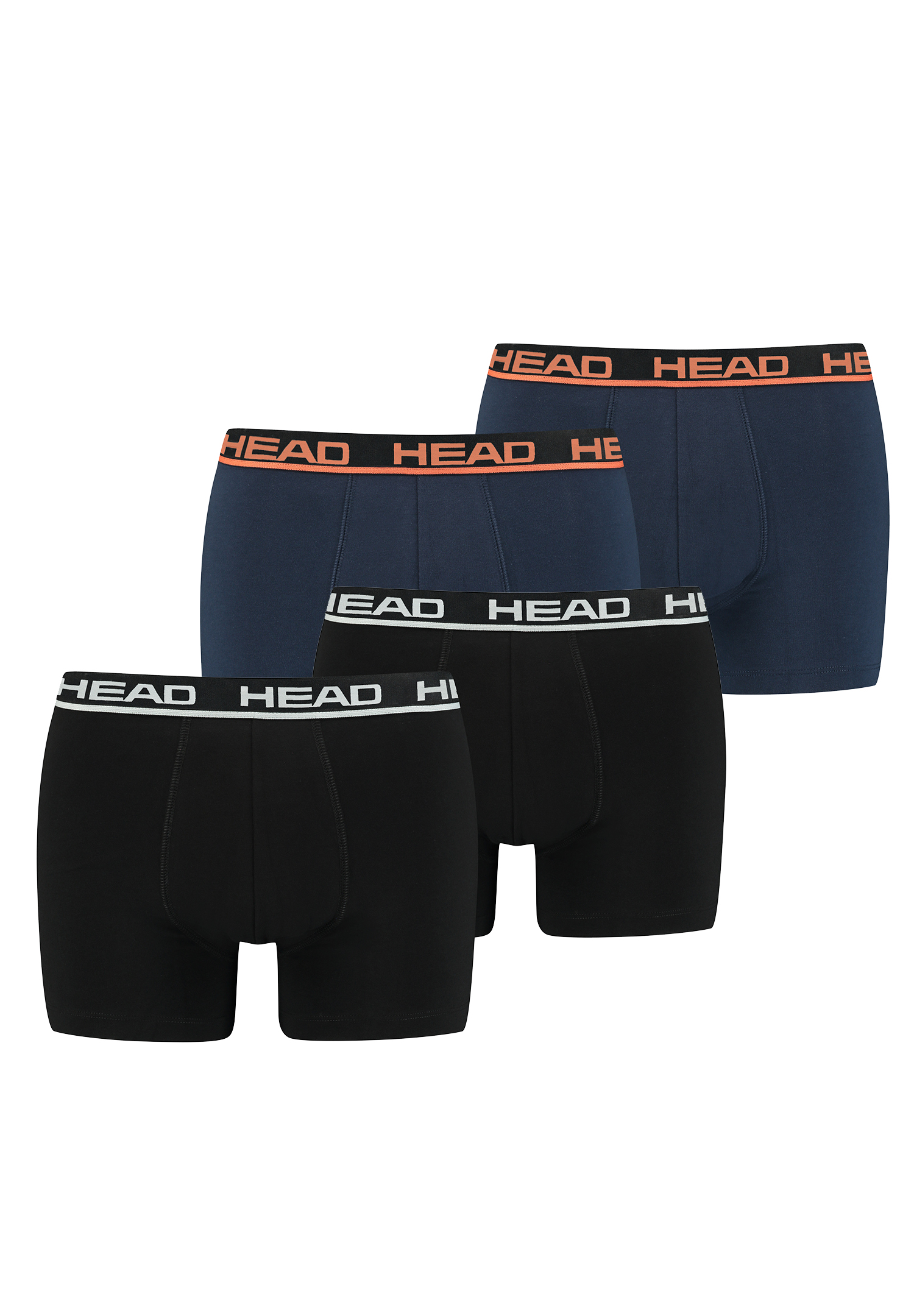 Head Herren Basic Boxer Pant Shorts Unterwäsche Unterhose 4 er Pack von HEAD