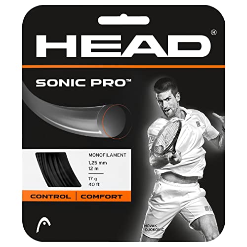 Head Sonic Pro Tennissaite 12m 1.30mm schwarz Head Sonic Pro Tennissaite 12m 1.30mm schwarz von HEAD