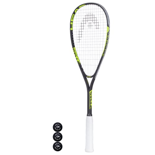 Head Speed Pro Squashschläger + 3 Squashbälle Head Speed Pro Squashschläger + 3 Squashbälle von HEAD
