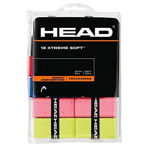 HEAD Xtreme Soft 12er Pack Griffbänder bunt HEAD Xtreme Soft 12er Pack Griffbänder bunt von HEAD
