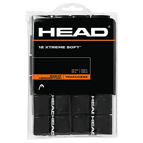 HEAD Xtreme Soft 12er Pack Griffbänder schwarz HEAD Xtreme Soft 12er Pack Griffbänder schwarz von HEAD