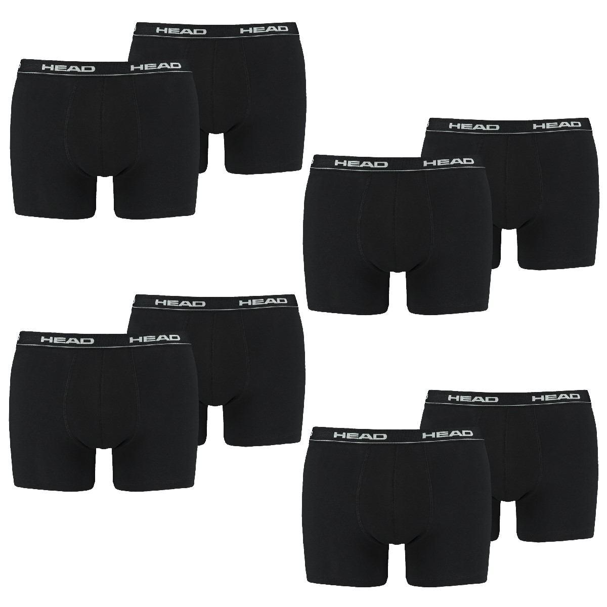 MULTIPACK BOXERS 8 PACK Head Herren Boxer Boxershorts Basic Pant Unterwäsche MULTIPACK BOXERS 8 PACK Head Herren Boxer Boxershorts Basic Pant Unterwäsche von HEAD
