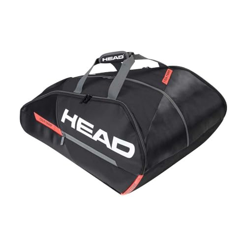 HEAD Unisex – Erwachsene Tour Team Padel Monstercombi Tennis Tasche, schwarz/orange, One Size HEAD Unisex – Erwachsene Tour Team Padel Monstercombi Tennis Tasche, schwarz/orange, One Size von HEAD