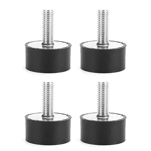 HEAGER Gummihalterung, Schwingungsdämpfer, 4Pcs M8 * 23 Anti Vibration Isolator Halterungen Spulen Gummi Vibration Absorber Boot Auto Spule Werkzeug Teile Schock absorbieren(30x40mm M8x23m) von HEAGER