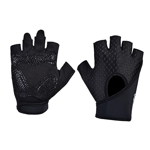 HEASOME 1 Paar rutschfeste Handschuhe Sporthandschuhe Fitnesshandschuhe Halbfingerhandschuhe von HEASOME