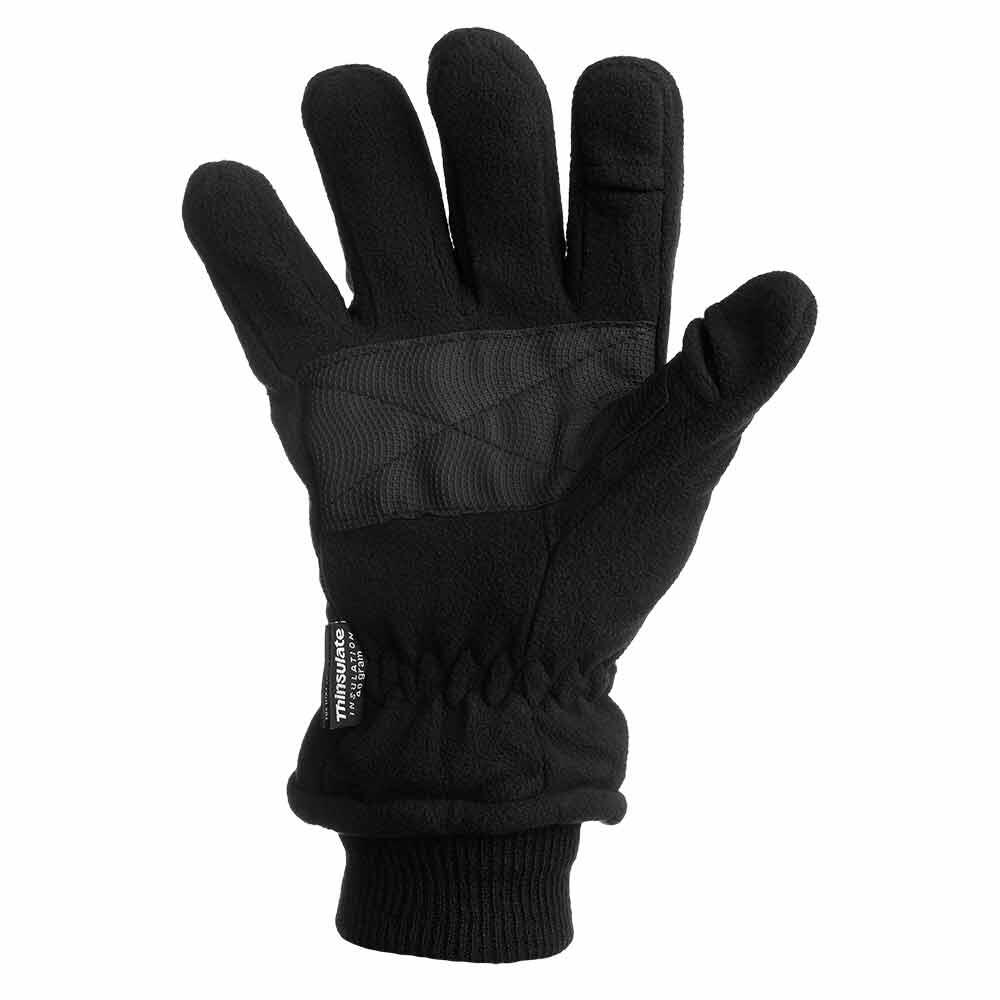 Heatkeeper Thermo-Handschuhe Herren Thinsulate/Fleece Schwarz von HEAT KEEPER