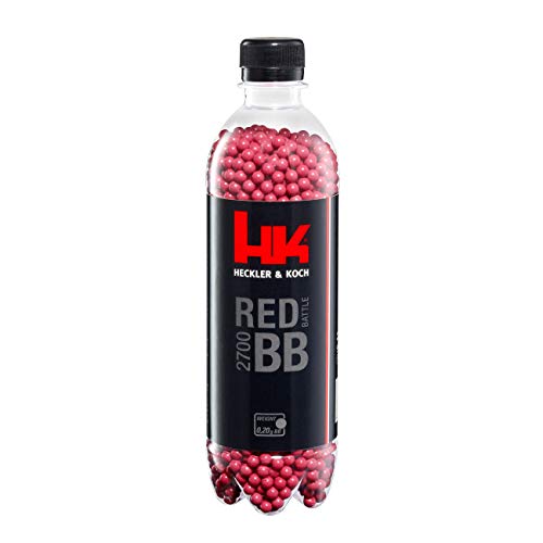 Heckler & Koch Premium Selection Airsoft Munition Flasche, Rot, One Size Heckler & Koch Premium Selection Airsoft Munition Flasche, Rot, One Size von Sunature