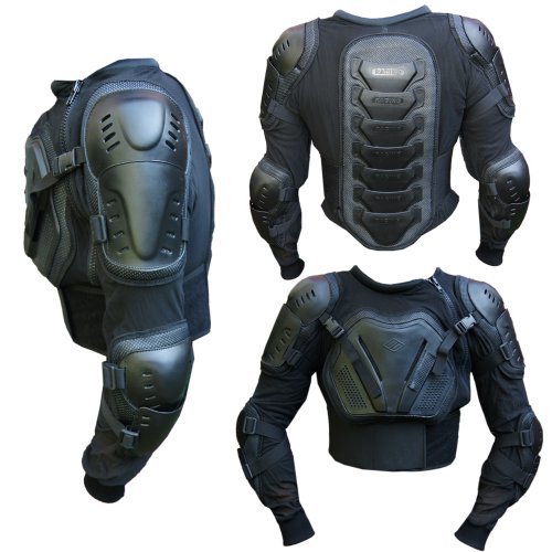 PROANTI Kinder Protektorenjacke Motorrad Protektoren Hemd Jacke Ski Snowboard Fahrrad Motocross - M PROANTI Kinder Protektorenjacke Motorrad Protektoren Hemd Jacke Ski Snowboard Fahrrad Motocross - M von PROANTI