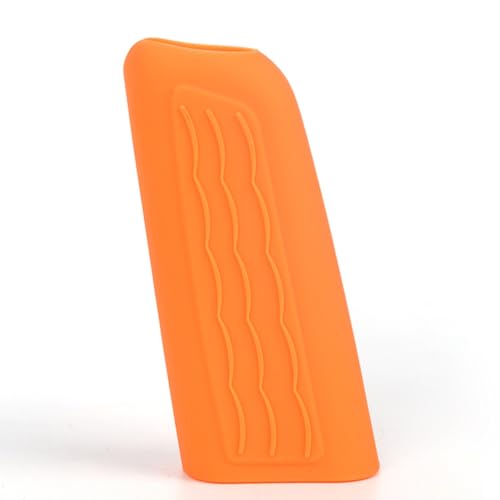 Silica Gel Auto Handbremsgriff Abdeckung Automotive Interior Dekorative Abdeckung für Silikon Autozubehör(Orange) Passend für die meisten Fahrzeugmodelle von HEJIAL