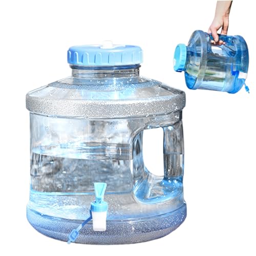 HEKARBAMILL Wasserbehälter mit TAP 2 Gallonen Campingwasser -Krug BPA -Wassertank mit Griff klarer Wasserspeicher Eimer Sporting Supplies von HEKARBAMILL