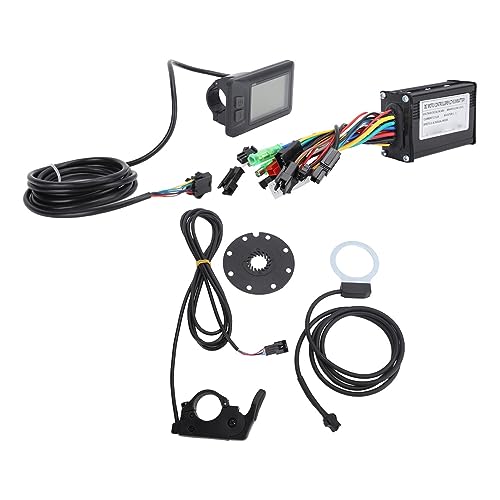 HELEVIA Elektrofahrrad 24V 36V 48V 17A Motorsteuerung EN05 Display FT 8C Magnetpunkt 109R Daumengas-Kit Lithium-Batterie-Modifikationskit von HELEVIA