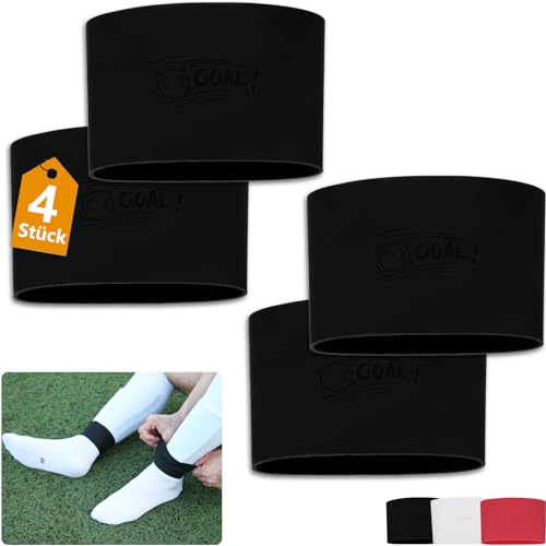 4 Stück Schienbeinschonerhalter aus Silikon, Stutzenhalter Fussball, Fußball für Herren, Damen & Kinder,schienbeinschonerhalter 4 Stück Schienbeinschonerhalter aus Silikon, Stutzenhalter Fussball, Fußball für Herren, Damen & Kinder,schienbeinschonerhalter von HELI MIAO