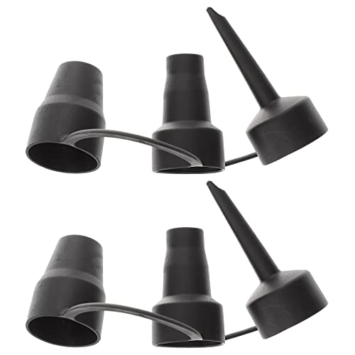 Hemoton 2 Sätze Elektrische Luftpumpe Adapter Elektropumpe Adapter 3 Größen Luftpumpe Düsen Ersatzdüsen Adapter Tragbar Schwarz Hemoton 2 Sätze Elektrische Luftpumpe Adapter Elektropumpe Adapter 3 Größen Luftpumpe Düsen Ersatzdüsen Adapter Tragbar Schwarz von HEMOTON
