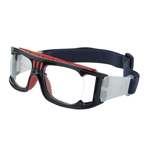 HENANX Sportbrille für Herren und Damen, Schutzbrille, Baseball, Laufen, Sport, Radfahren, beschlagfrei, stoßdämpfend von HENANX