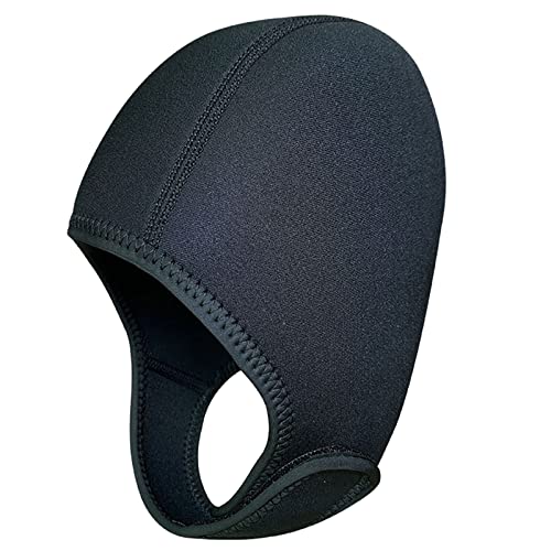 Neoprenanzug, 2,5 mm, Thermo-Tauchkappe, Neopren, Taucheranzug, Mütze, Kappe für Männer und Frauen, Schwimmen, Segeln, Wassersport von HENANX