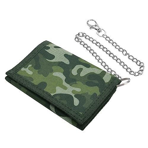 HENGBIRD Geldbeutel Kinder, Slim Geldbörse Camo Portmonee Kinder mit Kette Clip Reißverschluss Faltbare Dreifache Portemonnaie Kindergeldbeutel Jungs Wallet für Teenager Jungen Herren HENGBIRD Geldbeutel Kinder, Slim Geldbörse Camo Portmonee Kinder mit Kette Clip Reißverschluss Faltbare Dreifache Portemonnaie Kindergeldbeutel Jungs Wallet für Teenager Jungen Herren von HENGBIRD