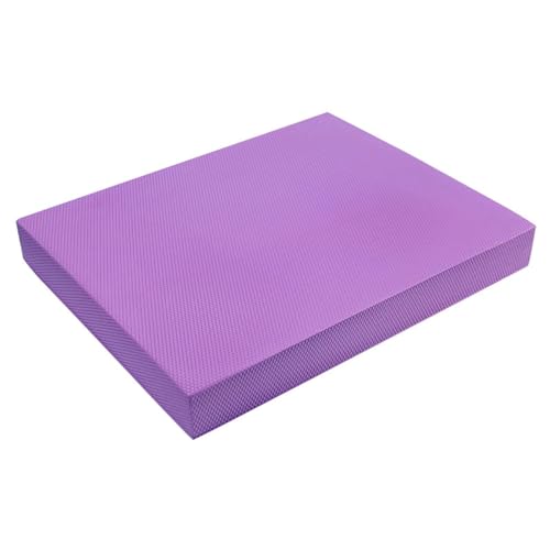 Balance Pad, 40x33x5cm TPE Yoga Balance Kissen Weiches Kissen Hohe Rückprallmatte Trainingsschaum Pad Flaches Stützpolster Wackelpad Fitness Zubehör Für Übungen Workout Training von HERCHR