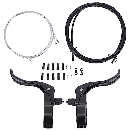 Fahrradbremsen-Set, Komplettes Bremsen-Set, Fahrradhebelkabel Für Fahrräder, Mountainbikes, Rennräder, 31,8 Mm Einbaudurchmesser Fahrradbremsen-Set, Komplettes Bremsen-Set, Fahrradhebelkabel Für Fahrräder, Mountainbikes, Rennräder, 31,8 Mm Einbaudurchmesser von HERCHR