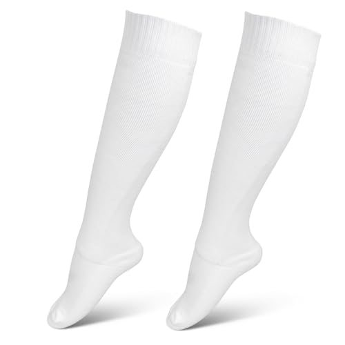 Fechtsocken Für Degen Säbel Und Florett, Atmungsaktiv Verdickte Baumwolle Fußballsocken, Schutz Fechtstrümpfe Sportsocken Trainingssocke Sockenstutzen Für Damen Und Herren, Weiß Socken Fechtsocken Für Degen Säbel Und Florett, Atmungsaktiv Verdickte Baumwolle Fußballsocken, Schutz Fechtstrümpfe Sportsocken Trainingssocke Sockenstutzen Für Damen Und Herren, Weiß Socken von HERCHR