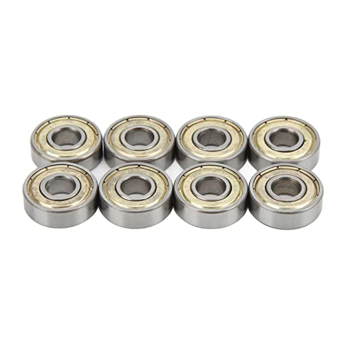 HERCHR 8 Stück 608-ZZ Kugellager, 8 X 22 X 7 Mm, Kohlenstoffstahl, Versiegelt, Abgeschirmt, Miniatur-Rillenkugellager Für Rollschuhe, Tanzbretter HERCHR 8 Stück 608-ZZ Kugellager, 8 X 22 X 7 Mm, Kohlenstoffstahl, Versiegelt, Abgeschirmt, Miniatur-Rillenkugellager Für Rollschuhe, Tanzbretter von HERCHR