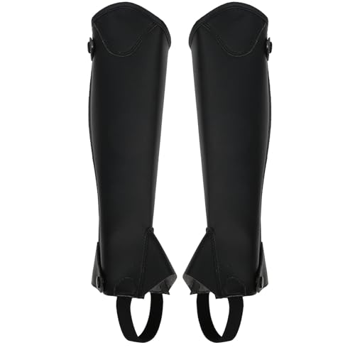 Pferdesport Reiten Unisex Kinder Half Chaps PU Leder Reiten Halbe Chaps für Kinder Halbe Chaps mit Reißverschluss Reitsport Schutzausrüstung Halbe Chaps Reiten Reitsport Kinder Reiten Half Chap Pferdesport Reiten Unisex Kinder Half Chaps PU Leder Reiten Halbe Chaps für Kinder Halbe Chaps mit Reißverschluss Reitsport Schutzausrüstung Halbe Chaps Reiten Reitsport Kinder Reiten Half Chap von HERCHR