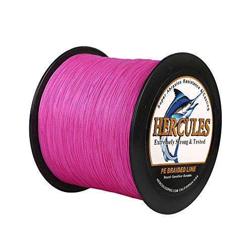Hercules Super Cast 100m - 2000m 109-2196 Yards Geflochtene Angelschnur 6lb - 100lb Test für Salzwasser Süßwasser PE Geflecht Fischdraht Superline 4 Stränge Hercules Super Cast 100m - 2000m 109-2196 Yards Geflochtene Angelschnur 6lb - 100lb Test für Salzwasser Süßwasser PE Geflecht Fischdraht Superline 4 Stränge von HERCULES