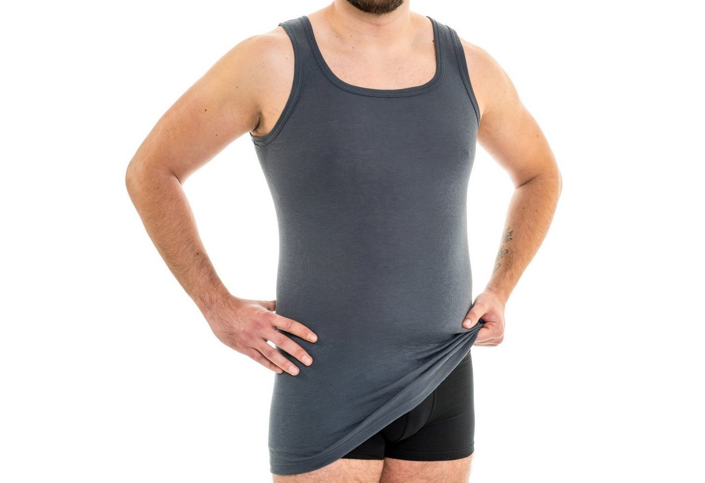 HERMKO Achselhemd 63027 Herren Tank Top Funktionsunterwäsche extralang HERMKO Achselhemd 63027 Herren Tank Top Funktionsunterwäsche extralang von HERMKO