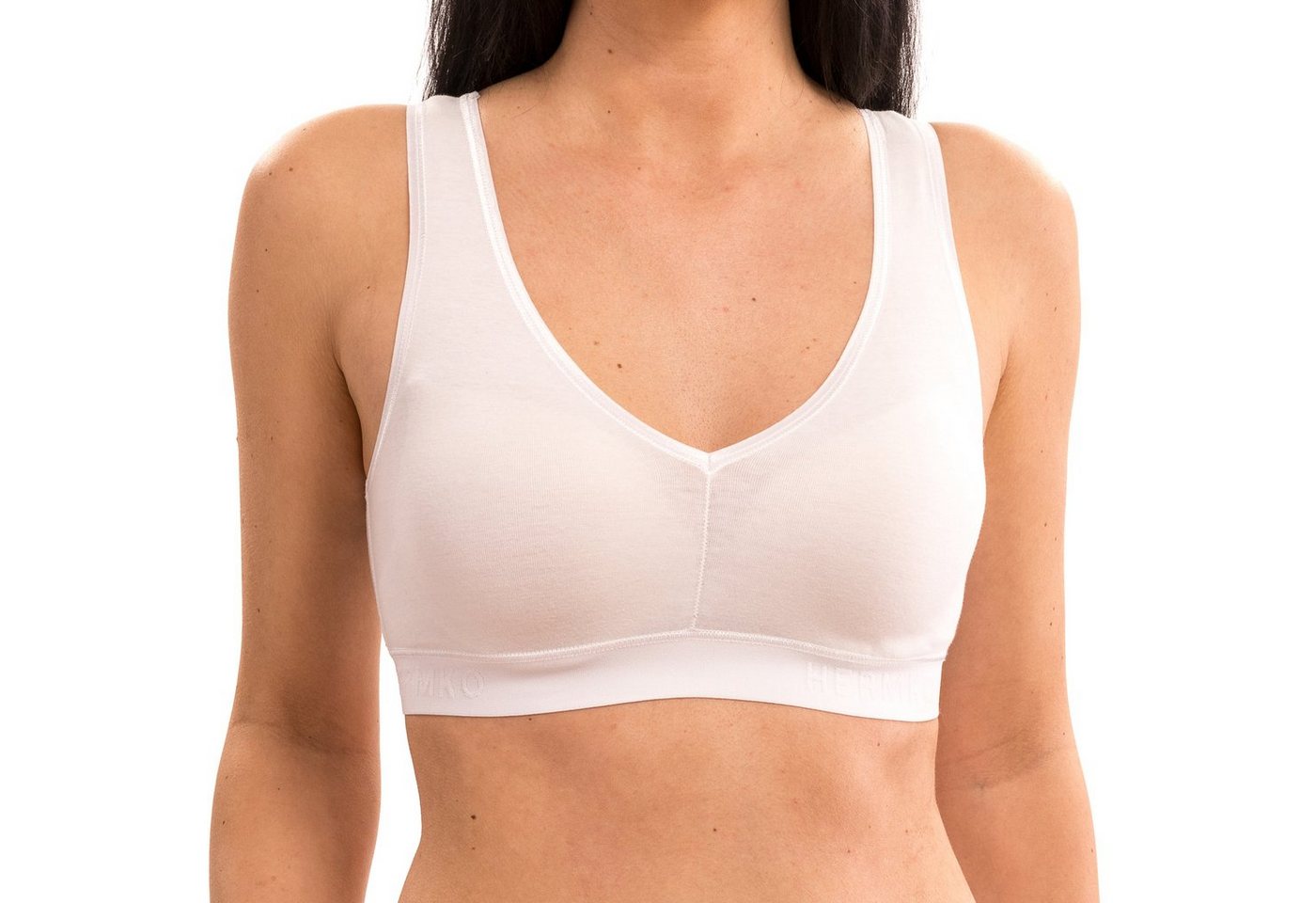 HERMKO Bustier 5420 2er Pack Damen Bustier mit schönem Bund HERMKO Bustier 5420 2er Pack Damen Bustier mit schönem Bund von HERMKO