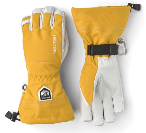 HESTRA Army Leather Heli Ski Handschuhe, Mustard HESTRA Army Leather Heli Ski Handschuhe, Mustard von Hestra