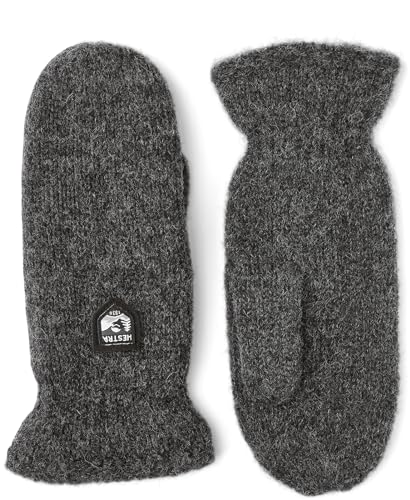 HESTRA Gloves Basic Wool Mitt - Charcoal HESTRA Gloves Basic Wool Mitt - Charcoal von HESTRA