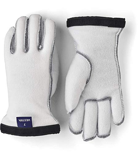 HESTRA Heli Ski Female Liner 5 Finger Offwhite - 7 HESTRA Heli Ski Female Liner 5 Finger Offwhite - 7 von HESTRA