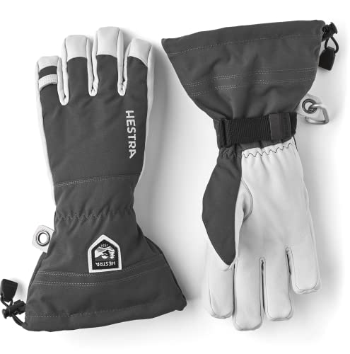 Hestra, Ski-Handschuhe Stulpe, Armee-Leder, Herren Damen, 30570-350-08, grau, 8 Hestra, Ski-Handschuhe Stulpe, Armee-Leder, Herren Damen, 30570-350-08, grau, 8 von Hestra