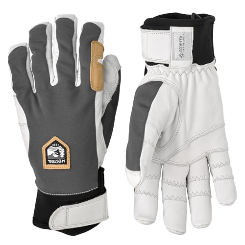 HESTRA Damen, Herren Outdoorhandschuhe Ergo Grip Active Grey-Offwhite 9 von HESTRA