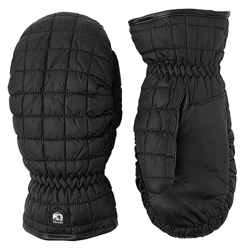 Hestra Extreme Cold Weather Winter Fäustlinge Moon Light Primaloft Isolierte Handschuhe, Schwarz, 7 von HESTRA