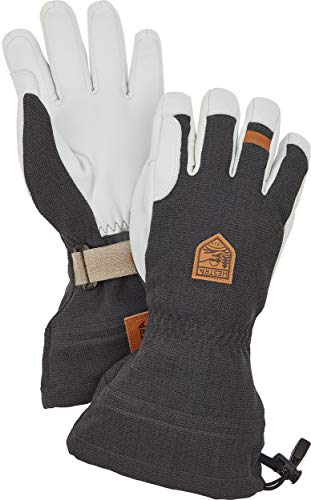 Hestra Gloves Herren Army Leather Patrol Gauntlet 5 Finger HandschuheSchwarz/Grau 10 Hestra Gloves Herren Army Leather Patrol Gauntlet 5 Finger HandschuheSchwarz/Grau 10 von Hestra