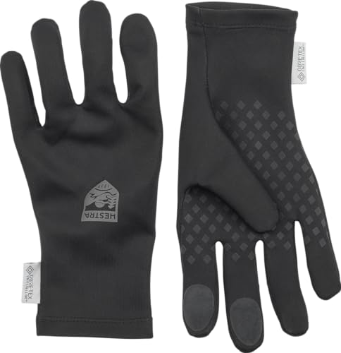 HESTRA Infinium Stretch Liner Light Handschuhe, Black, EU 7 von HESTRA